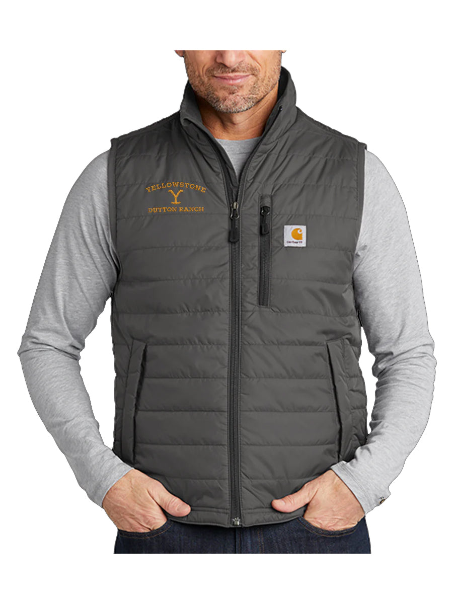 Yellowstone Dutton Ranch Carhartt Gray Vest