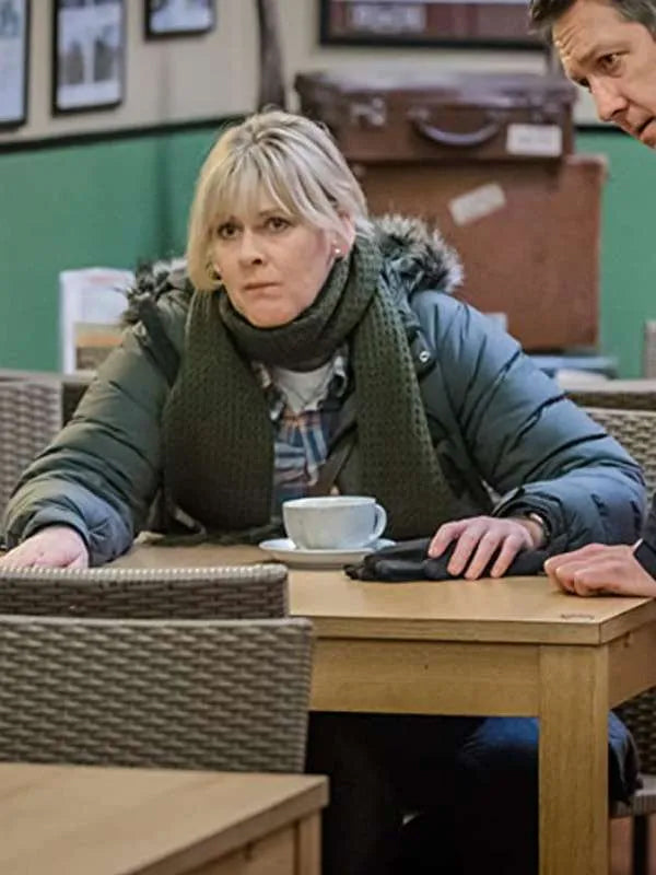 Catherine Cawood Happy Valley Puffer Jacket