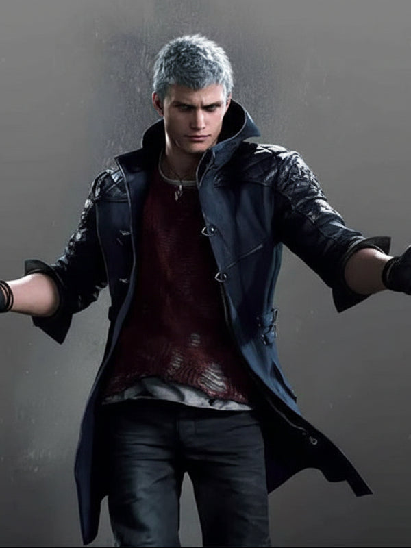Devil May Cry Nero Blue Coat – Jacket Creator - Main Image
