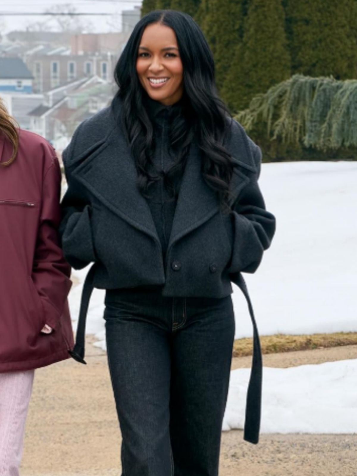 Honest Renovations Lizzie Mathis Black Wool Jacket