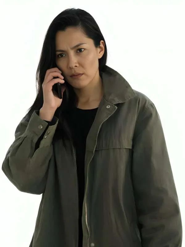 Infiltrate Lily Chen Olive Green Cotton Jacket