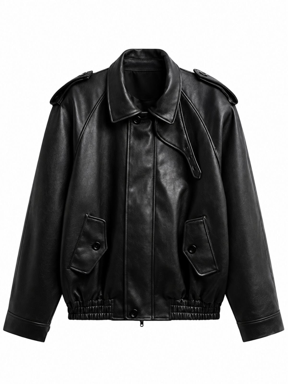 Jessica Alba Honest Renovations Black Leather Jacket