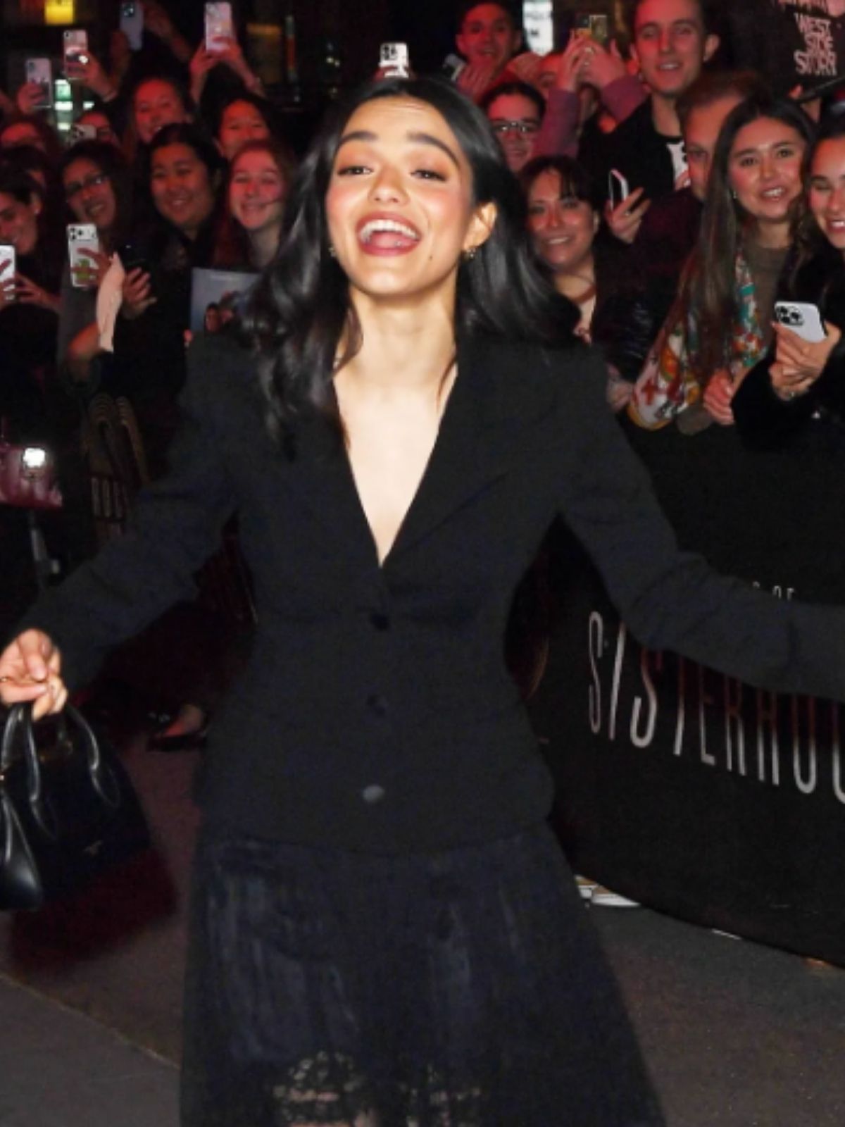 NYC Rachel Zegler Black Blazer