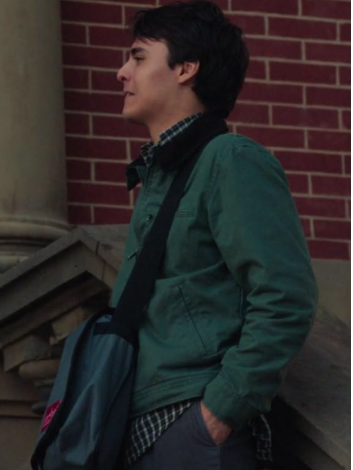 Roommates Billy Bryk Green Cotton Jacket