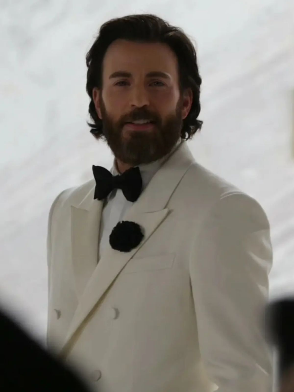Sacrifice Chris Evans White Blazer