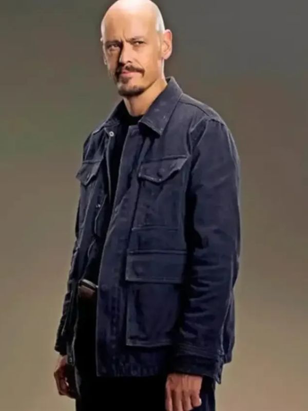 Scott Ryan Mr. In-between Blue Wool Blend Jacket