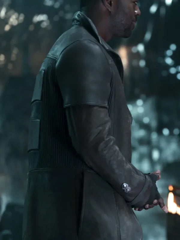 Star Trek SO5 Discovery Cleveland Booker Leather Coat
