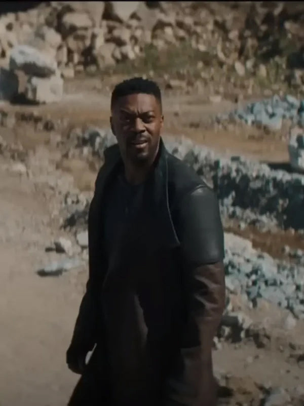 Star Trek SO5 Discovery Cleveland Booker Leather Coat