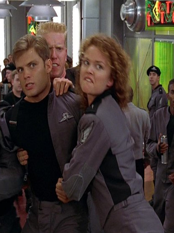 Starship Troopers Mobile Infantry Gray Jacket
