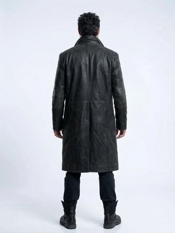 The Boys S05 Karl Urban Black Leather Coat