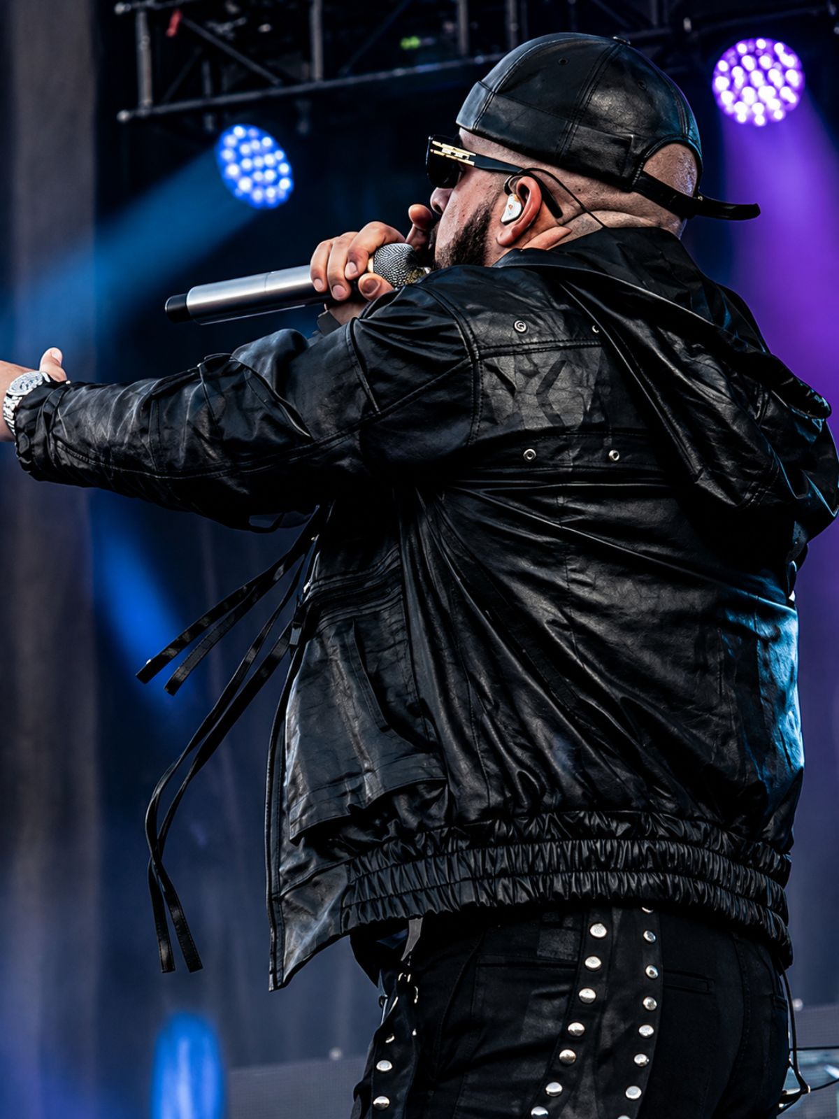 Venezuela Benefit Concert Yandel Black Hooded Jacket