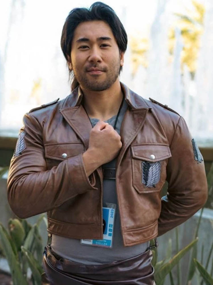 Attack on Titan Scouting Legion Leather Jacket – Jacket Creator