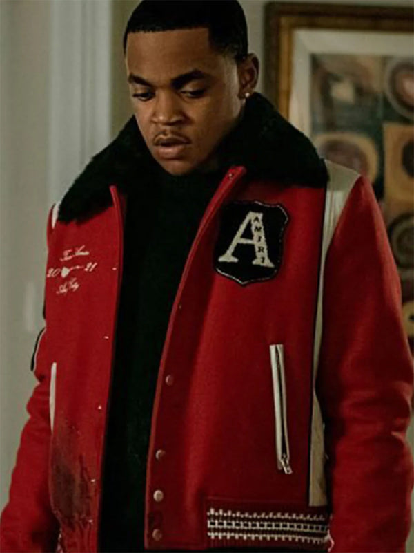 Power Book II Ghost S3 Tariq St. Patrick Red Jacket