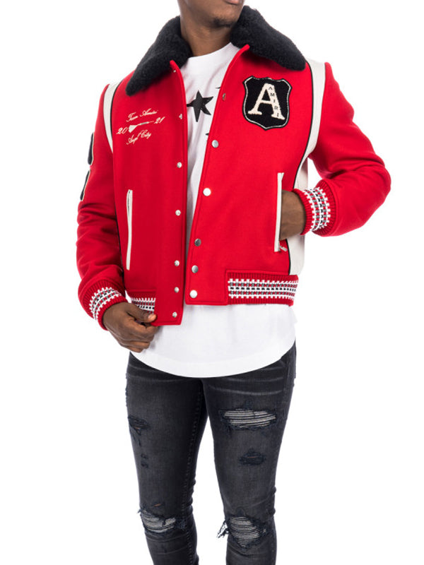 Power Book II Ghost S3 Tariq St. Patrick Red Jacket