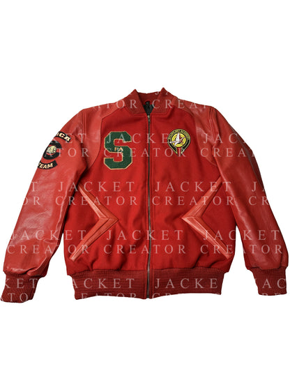 Star Trek Starfleet Academy Darem Reymi Red Bomber Jacket