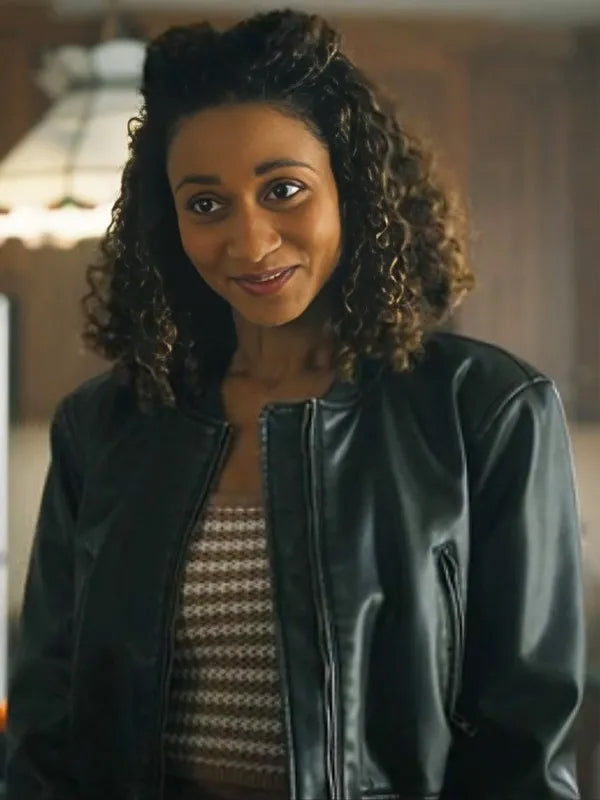 Sullivan’s Crossing S2 Sydney Shandon Leather Bomber Jacket