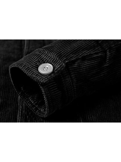 Vintage Sherpa Lined Corduroy Trucker Jacket