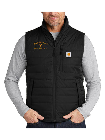 Yellowstone Dutton Ranch Carhartt Black Vest
