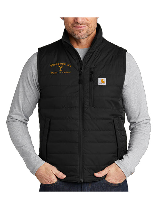 Yellowstone Dutton Ranch Carhartt Black Vest