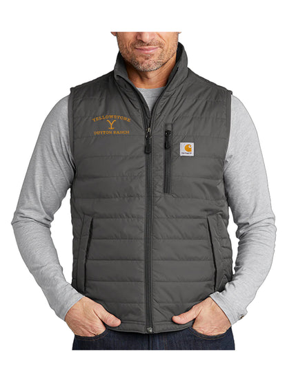 Yellowstone Dutton Ranch Carhartt Gray Vest