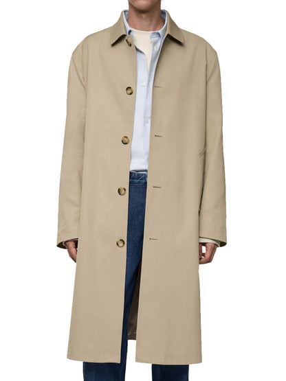 American Rapper A$AP Rocky Birthday Celebration Beige Long Coat