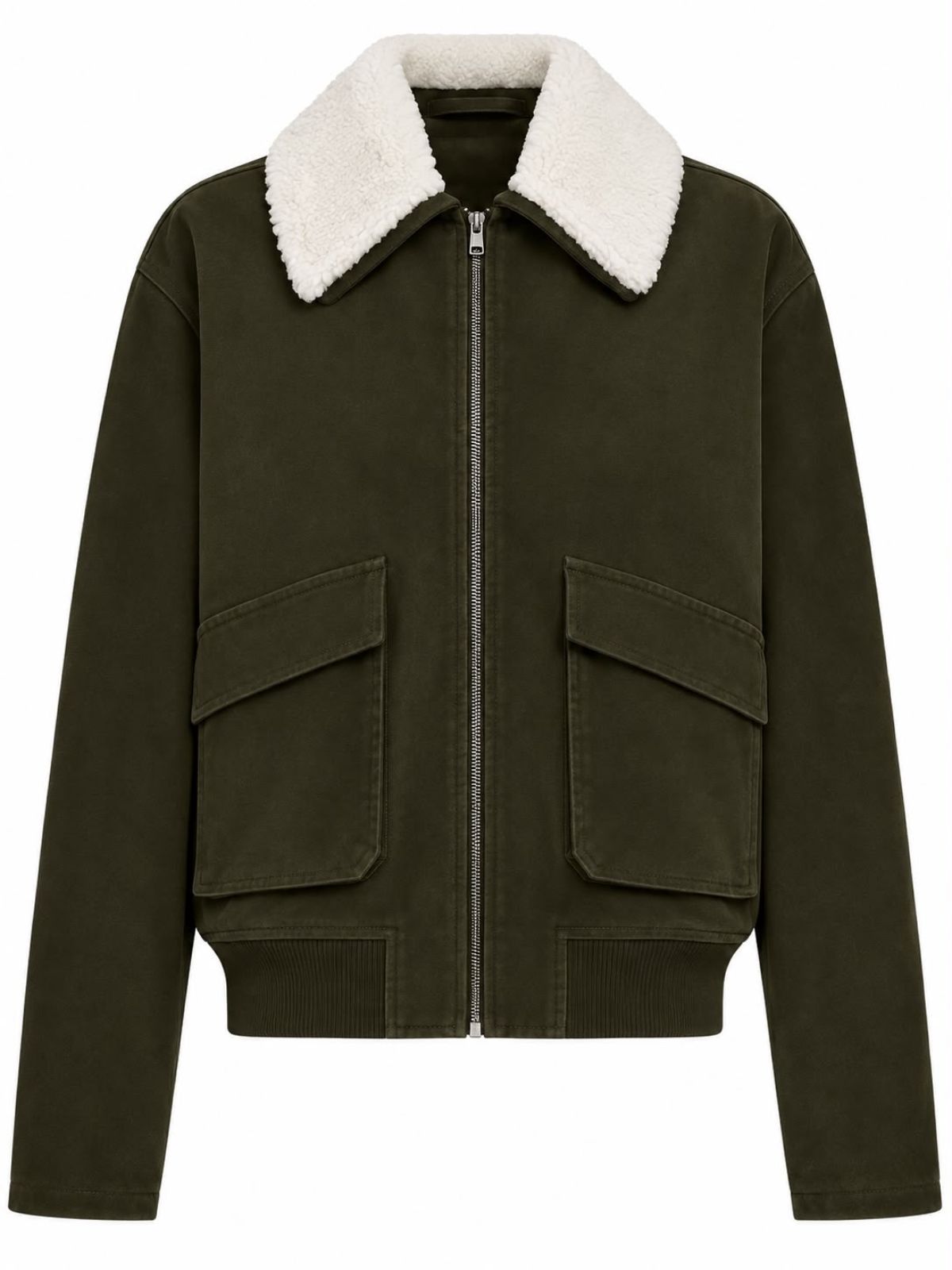 Ava Dash Next Gen NYC Green Suede Jacket