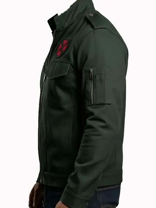 Avengers: Doomsday Patrick Stewart Black Leather Jacket