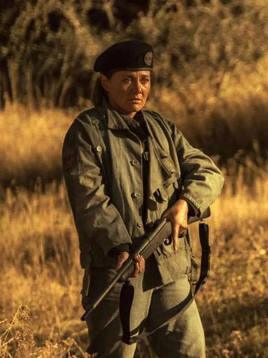 Bree Peters Forgive Us All Black Leather Jacket