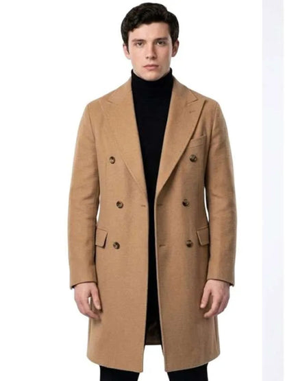Calam Lynch Ride or Die Brown Wool Coat