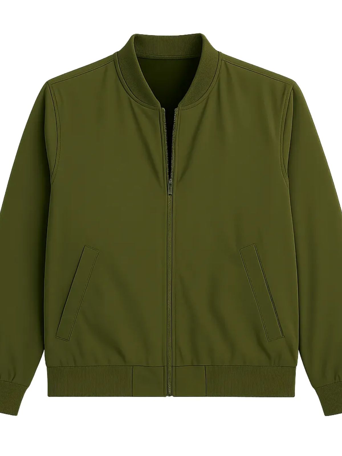 Charlie Harper Mac Eldridge Green Bomber Jacket