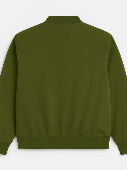Charlie Harper Mac Eldridge Green Bomber Jacket