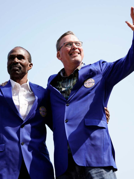 Chicago Cubs HOF Ceremony Blue Blazer