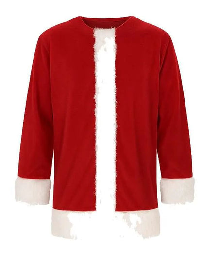Connor Swindells Jingle Bell Heist Christmas Red Velvet Santa Coat