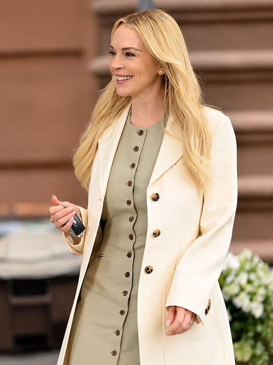 Count Me Lies Lindsay Lohan Off-White Blazer