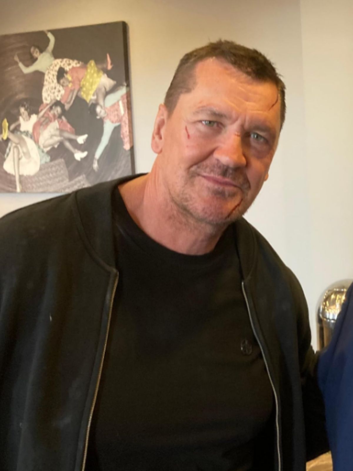 Craig Fairbrass Rise of the Foot soldier Retribution Black Bomber Jacket