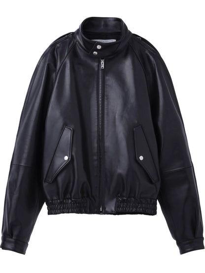 Daou Pittaya The Debt Collector Black Leather Jacket
