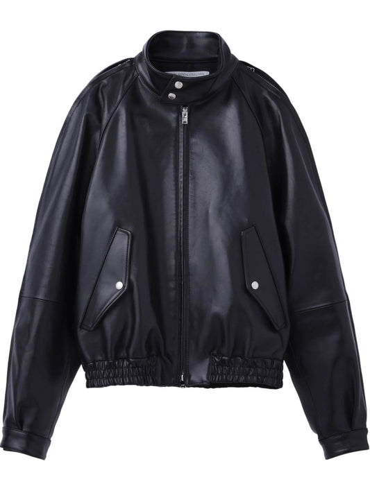 Daou Pittaya The Debt Collector Black Leather Jacket