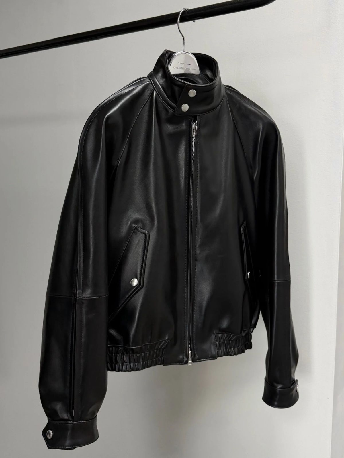 Daou Pittaya The Debt Collector Black Leather Jacket