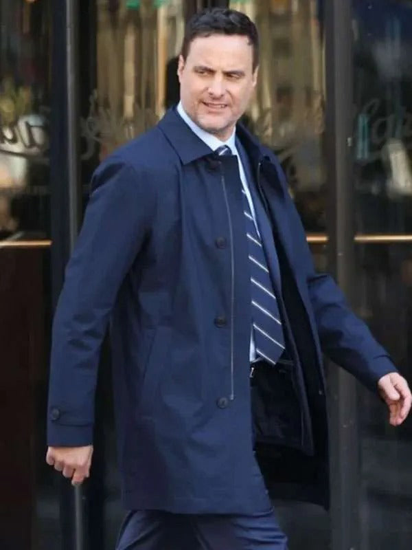 Dominic Fumusa Dexter Resurrection Blue Cotton Coat