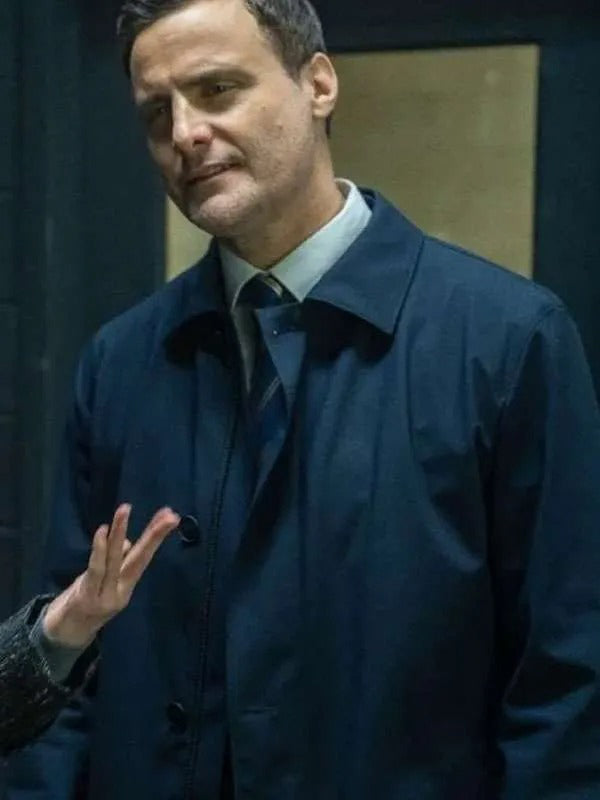 Dominic Fumusa Dexter Resurrection Blue Cotton Coat