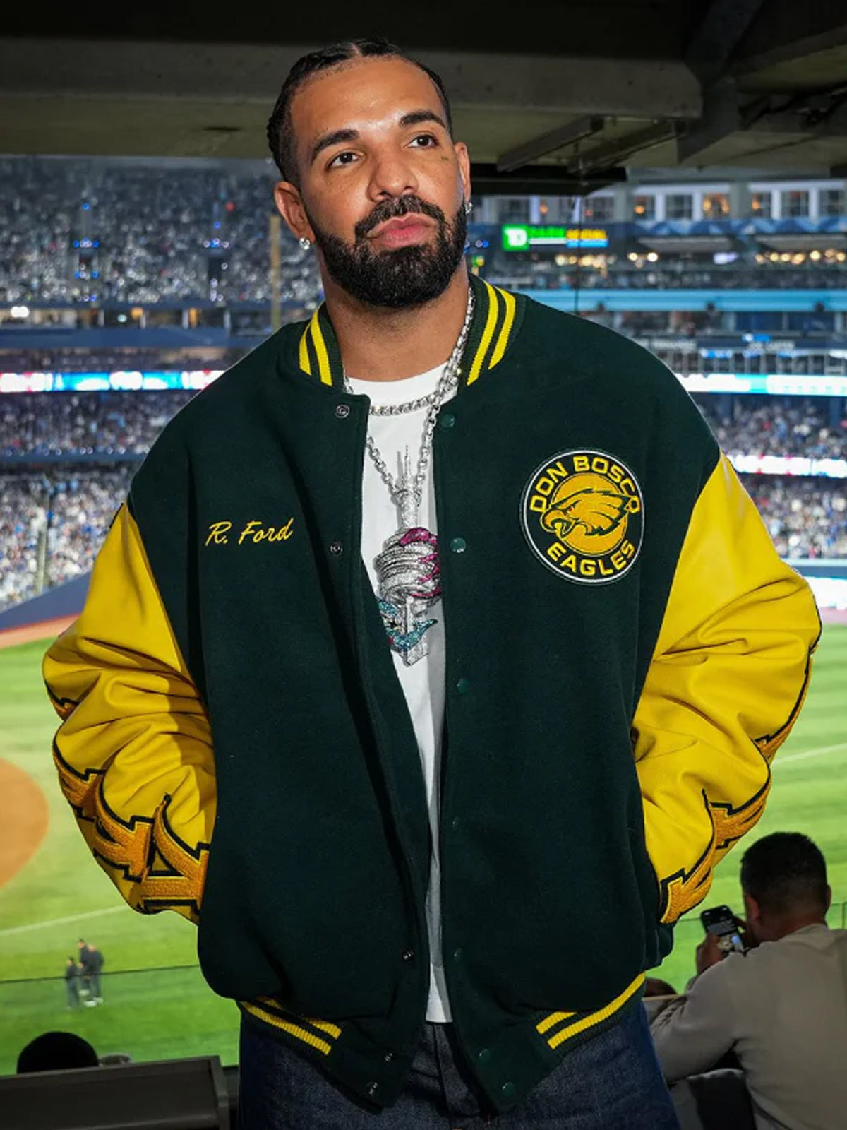 Drake Rob Ford Varsity Jacket – Jacket Creator