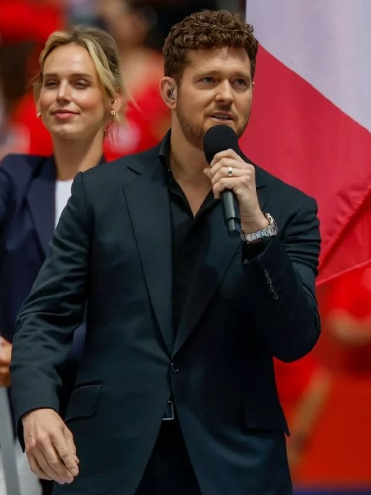 FIFA World Cup Michael Bublé Black Blazer