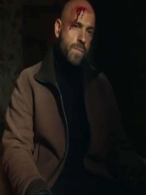 Franck Gastambide Carjackers Wool Brown Jacket