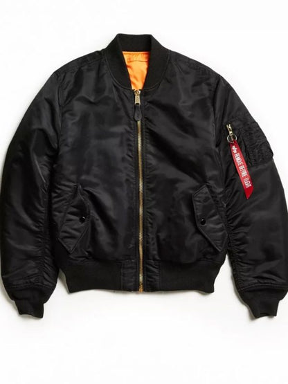 Ginny and Georgia S03 Noah Lamanna Black Bomber Jacket