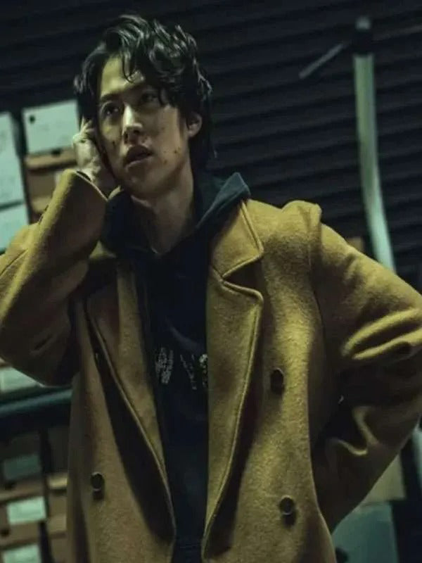 Gong Myoung Mercy for None 2025 Brown Wool Trench Coat