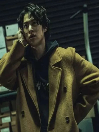 Gong Myoung Mercy for None 2025 Brown Wool Trench Coat
