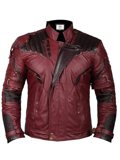 Guardians of the Galaxy 2 Chris Pratt Leather Jacket