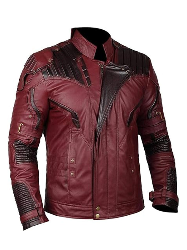 Guardians of the Galaxy 2 Chris Pratt Leather Jacket