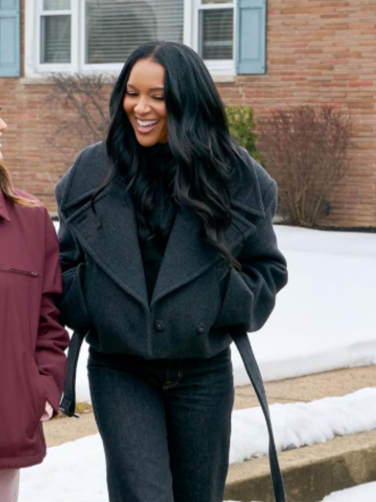 Honest Renovations Lizzie Mathis Black Wool Jacket