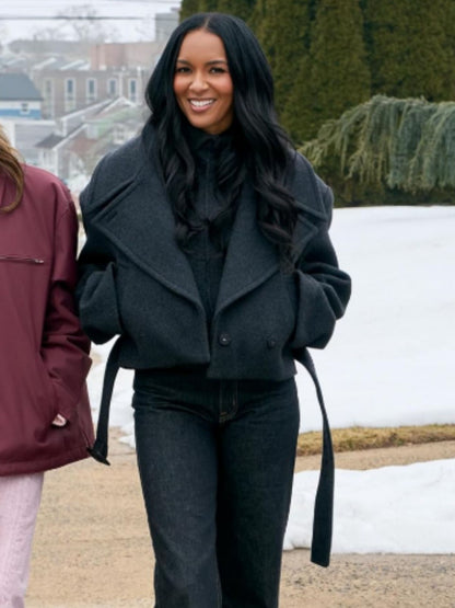 Honest Renovations Lizzie Mathis Black Wool Jacket